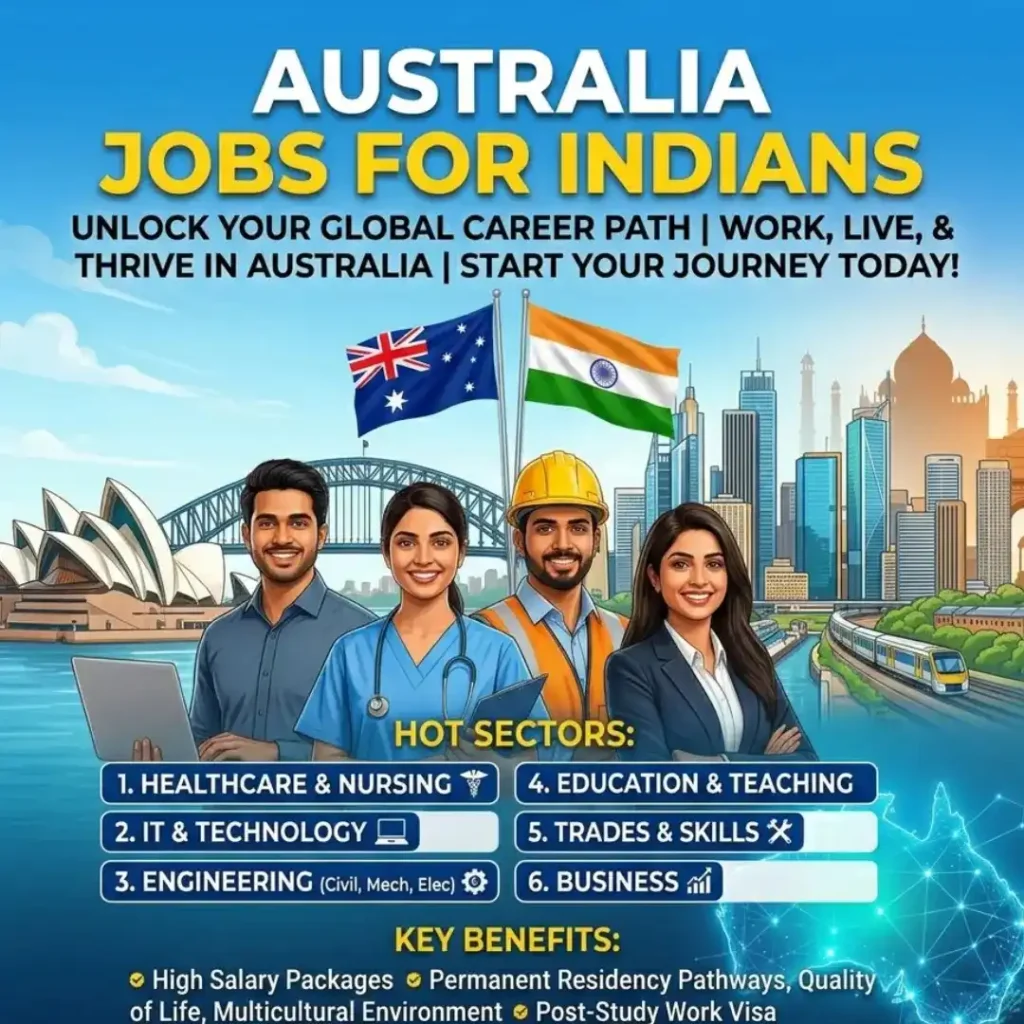 Australia Jobs for Indians